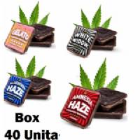 Cannabis Brownies - senza THC - (40pezzi/box)
